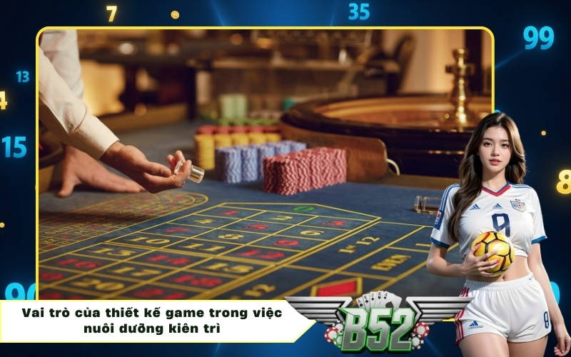 Vai trò của thiết kế game trong việc nuôi dưỡng kiên trì